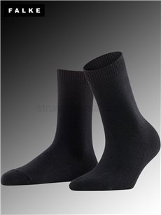 COSY WOOL Falke Damensocke - 3009 schwarz