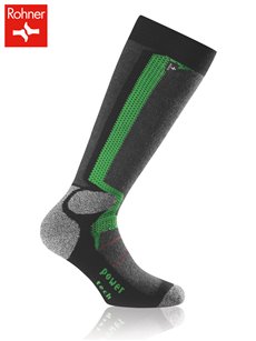 POWER TECH Rohner Skisocken - 401 grün