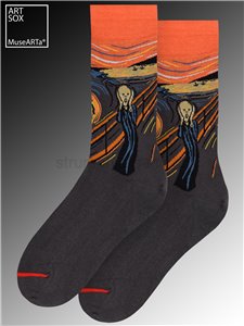 MuseARTa Socken - Der Schrei von Edvard Munch