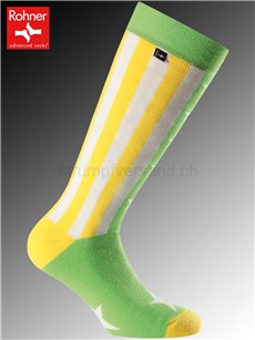 Rohner Socken AMERICAN - 228 gelb/grün
