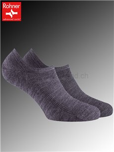 SUPER WO FOOTIE kurze Rohner Socken - 289 jeans mel.