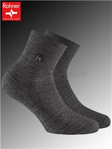 SUPER WO QUARTER Socken von Rohner - 213 marengo