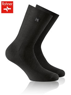 YVERDON Rohner Socken - 009 schwarz