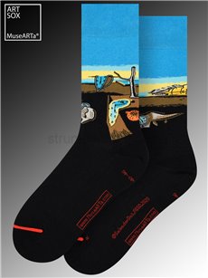 MuseARTa Socken - "Die Beständigkeit der Erinnerung" von Salvador Dalí