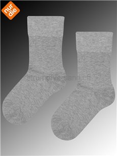 BIO-BAUMWOLLE Nur Die Damen-Socken - 354 hellgraumel.