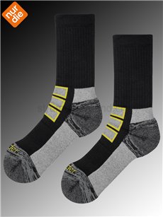 OUTDOOR SOCKEN Nur Die Socken für Herren - 985 schwarz-gelb