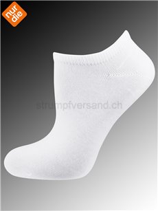 SNEAKER BAUMWOLLE Sneaker-Damensocken von Nur Die - 920 weiss