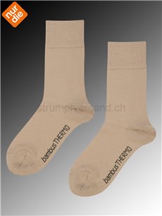 BAMBUS THERMO Nur Die Damensocken - 586 beigegrau