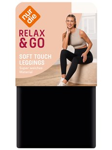 SOFT TOUCH LEGGINGS von NUR DIE - schwarz