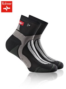 CROSS COUNTRY Rohner Socke - 009 schwarz