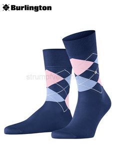 MANCHESTER Burlington Socken - 6583 night blue