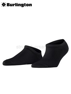 MERSEYSIDE Burlington Sneakersocken - 3000 schwarz