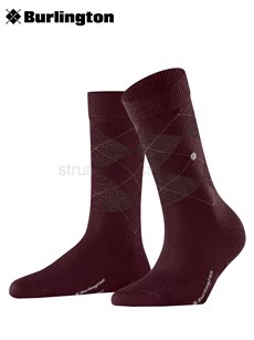 MARYLEBONE GLITTER Damensocken von Burlington - 8435 claret