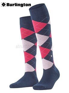 QUEEN Burlington Damensocken - 6123 marine