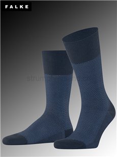 AIRPORT HERRINGSTRIPE Falke Herrensocken - 6116 space blue
