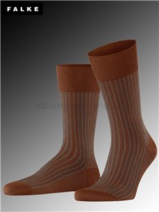 OXFORD STRIPE Falke Herrensocken - 5035 terracotta OXFORD STRIPE Falke Herrensocken - 5035 terracotta