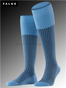 OXFORD STRIPE Falke Socke für Herren - 6554 cornflower OXFORD STRIPE Falke Socke für Herren - 6554 cornflower
