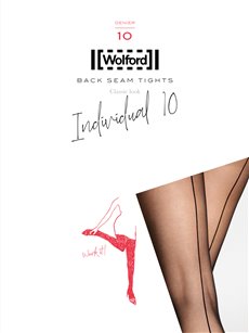 INDIVIDUAL 10 Back Seam - Wolford Strumpfhose